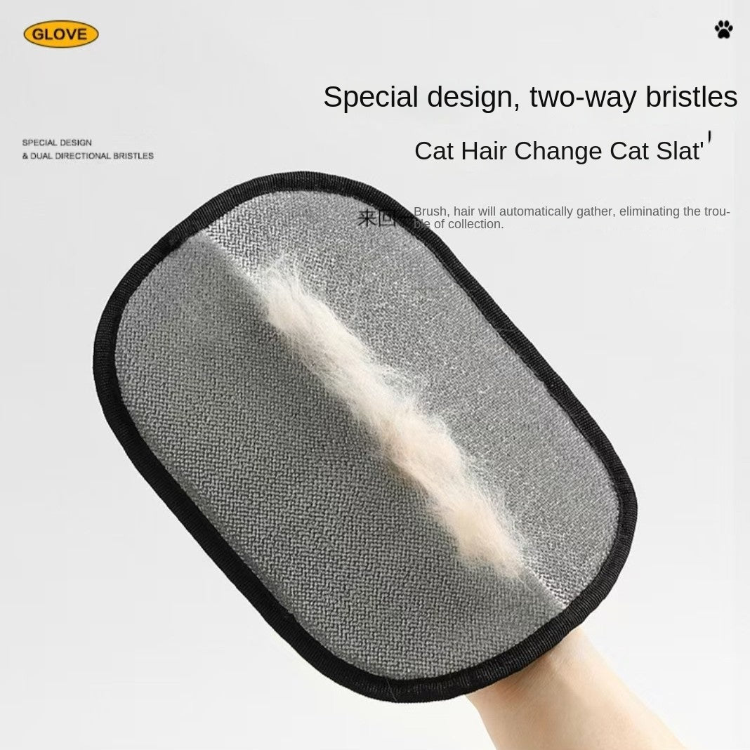Electrostatic Grooming Glove For Pets